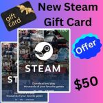 NEW STEAM GIFT CARD