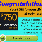 You Can Get $750 Amazon Gift Card